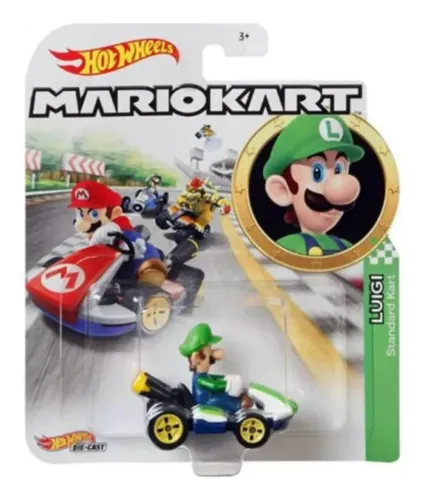 Hot Wheels Mario Kart Luigi