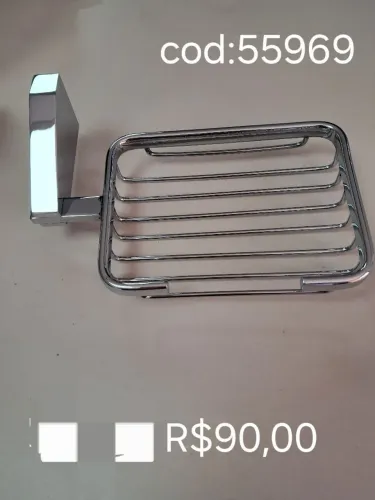 Saboneteira inox