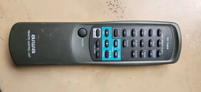 Controle Remoto Aiwa RC-7AS06