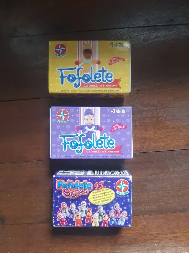 3 bonecas fofolete 