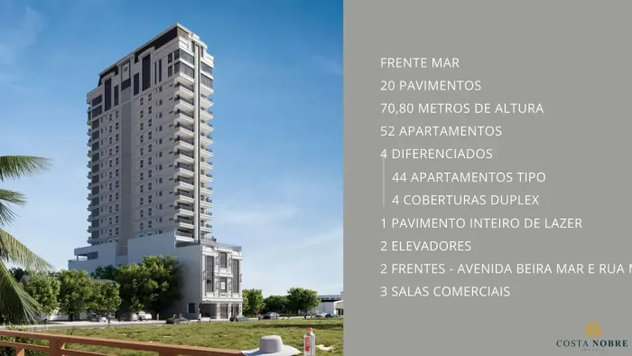 Mont Blanc Residence: Exclusividade e Alto Padrão Frente ao Mar em Balneário Gaivota