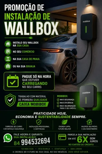 Instalação e manutenção de Wallbox 