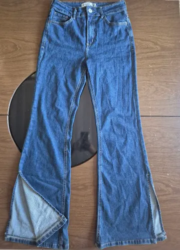 CALÇA FLARE 38 FEMININA