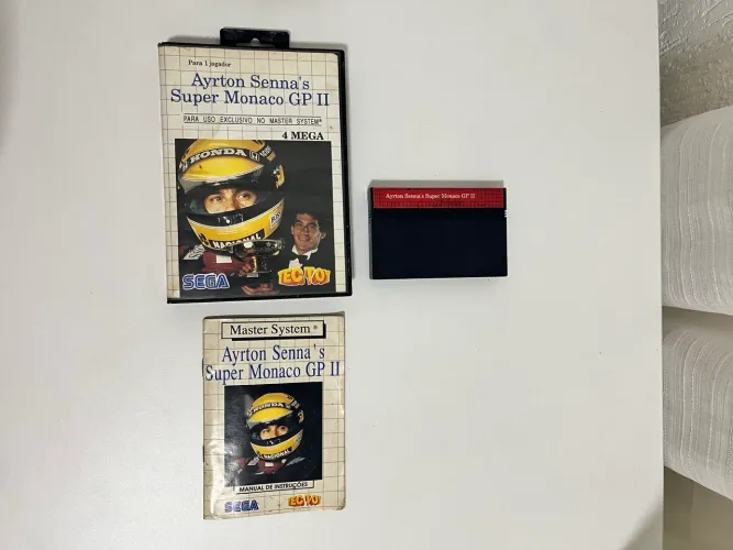 Ayrton Senna Super Mônaco GP II - Jogos de Master