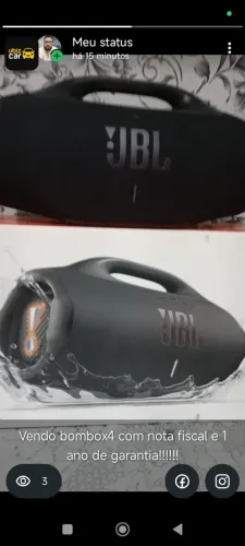 Vendo bombox4 nova na caixa