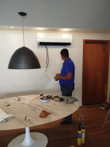Instalação de ar condicionado