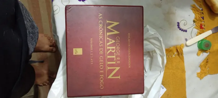 Box de livros,As crônicas de gelo e fogo