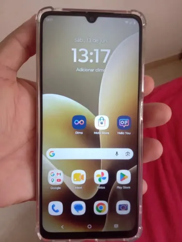Smartphone Motog 06 em estado de novo com poucos dias de uso.