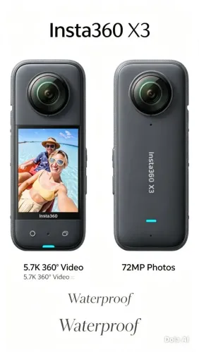 Insta360 x3 mostruário impecavel 3 baterias