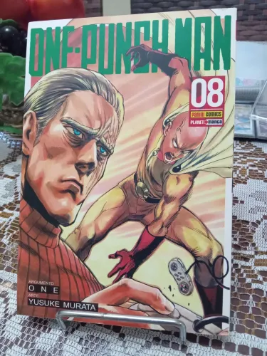 Mangá One Punch Man volume 8 da panini comics 