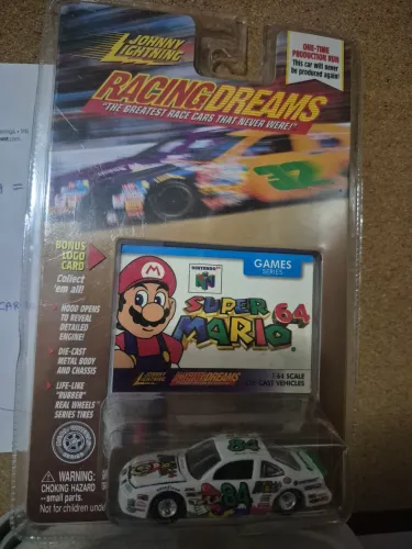 Mario Johnny Lightning Racing Dreams 1998 edição especial