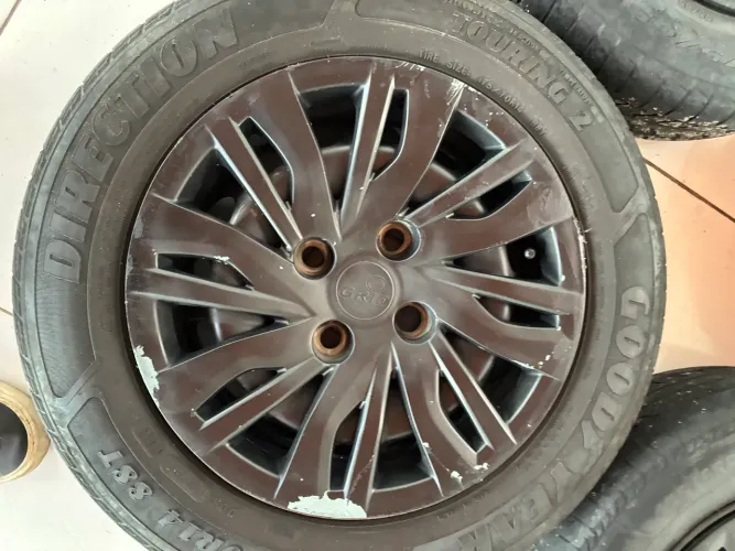Estepe completo aro 14 original ford 