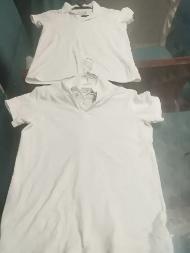 Camisa polo branca da primark (comprada na Inglaterra)