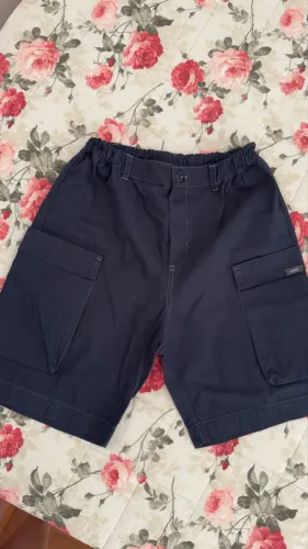 Bermuda infantil cargo nova (green) 12 anos