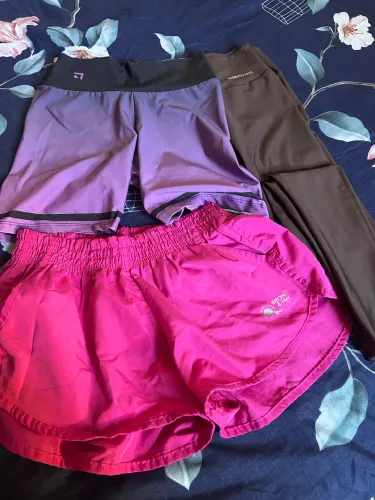 Lote de roupa academia 