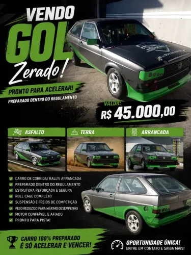 Volkswagen Gol 1.0 Plus 8V 2P (álcool) 2026