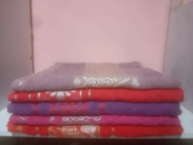 KIT 5 TOALHA DE BANHO DECORADA