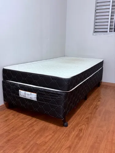 Cama Box Solteiro Castor + Colchão - Pouco Uso - R$ 500