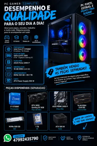 PC E PEÇAS