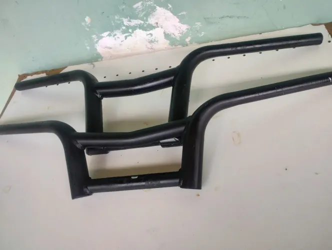 Guidão de moto 