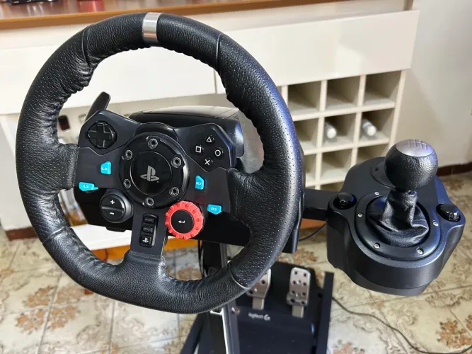 Volante G29 Logitech | + Câmbio | + CocPit