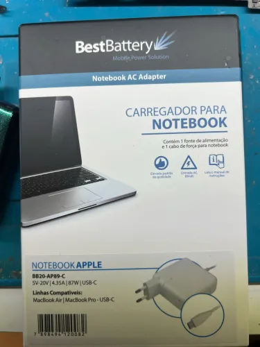 Carregador MacBook USBC