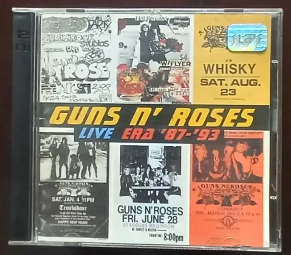 CD GUNS N'ROSES - "LIVE ERA 87-93"