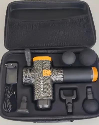 Massageador Elétrico Phoenix A2 Profissional Digital Cor Preto