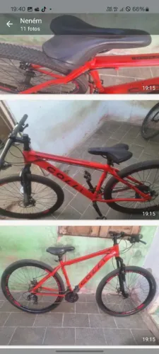 Bicicleta de passeio.