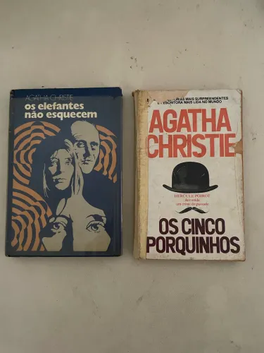 Livros Agatha Christie - 2 por R$ 25