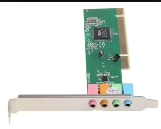 Placa de Som Pci 5.1 Canais 32 bits