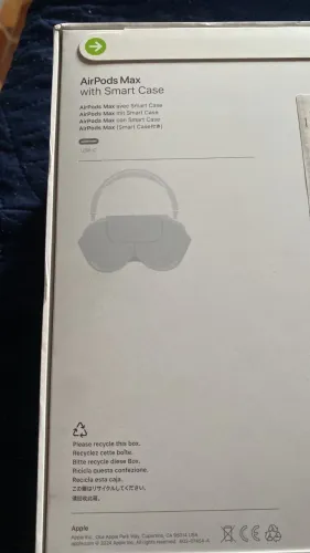 AirPods Max Azul USB-C | nunca usado| completo