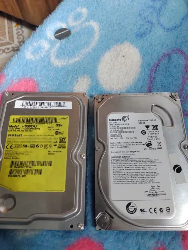 2 HDs de 500gb com problemas