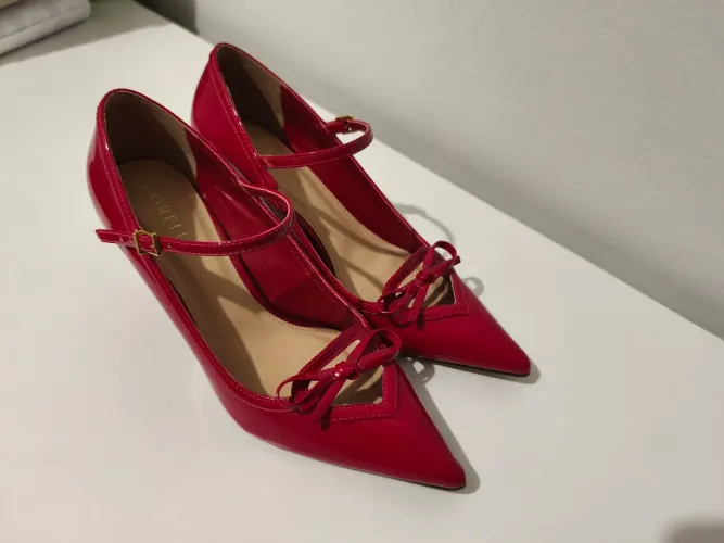 Scarpin vermelho perfeito CORELLO 
