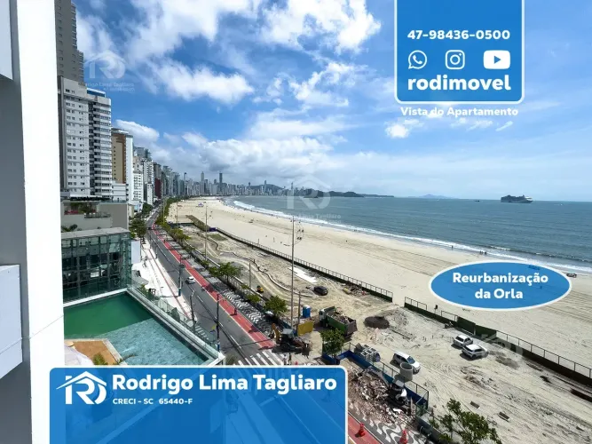 Frente Mar Barra Sul 2 Suites 3 Vagas em Balneário Camboriú.