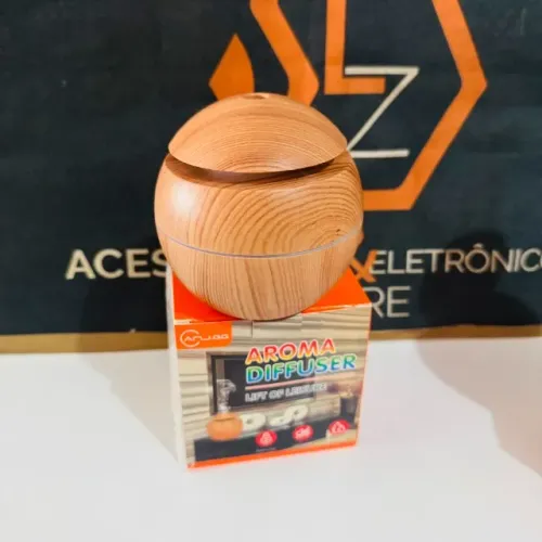 Umidificador de Ar - Aromaterapia - Estilo Madeira / Vasos