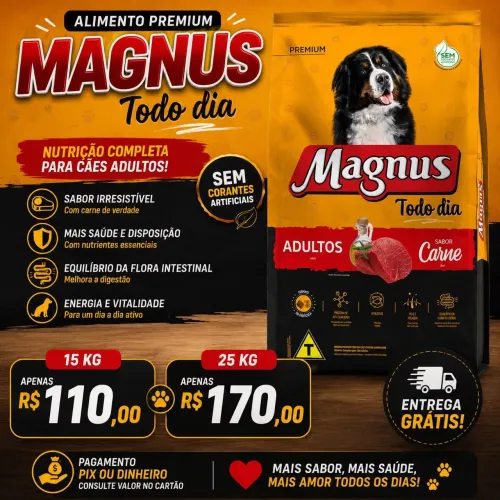Ração magnum entrega grátis