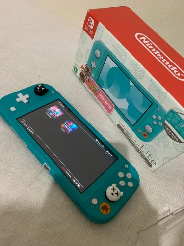 Nintendo Switch Lite desbloqueado cartão 256gb 