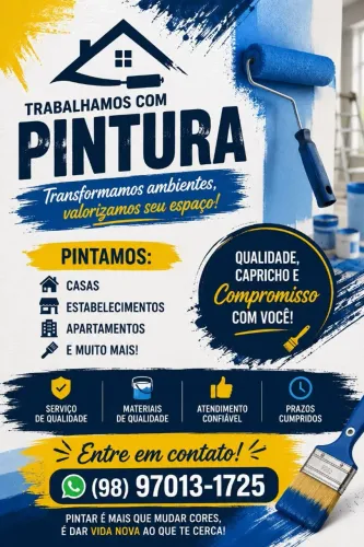 Pintura em geral,orçamento grátis