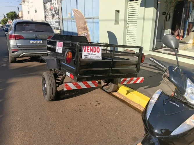 Carretinha engate não aceito  trocas