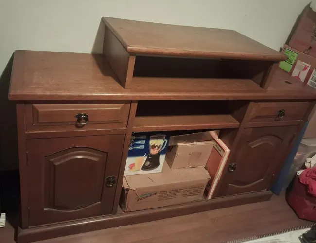 Rack madeira maciça  