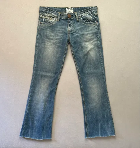 Calça Jeans Zara Trf Flare Feminina - 40