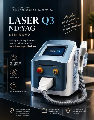 Laser para Remoção de pigmentos, funcionando como novo, . 