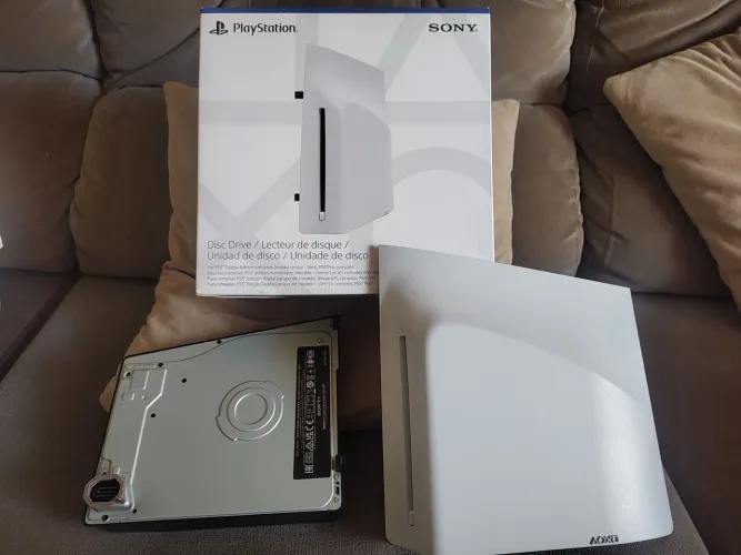Leitor de Disco PS5 SLIM DIGITAL OU PRÓ IMPECÁVEL