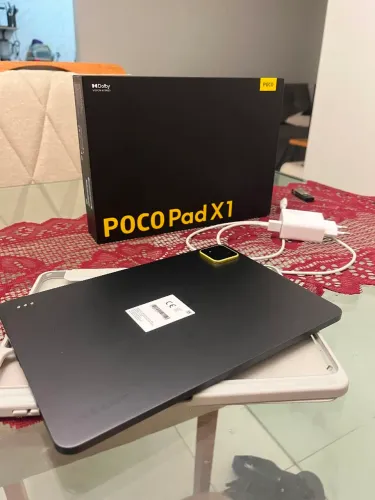 Tablet Poco Pad X1 512GB / 8GB RAM , Cinza, semi novo estado excelente