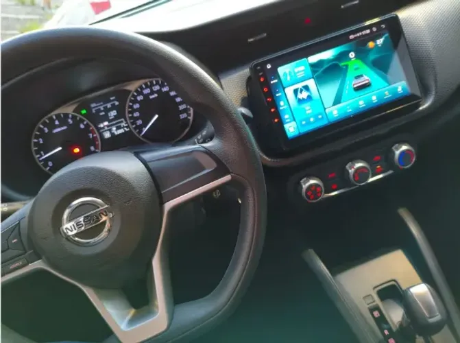 Multimidia para Nissan Kicks 9 Android Carplay