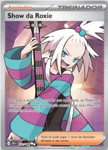 Carta pokemon: Show da Roxie (112/086)