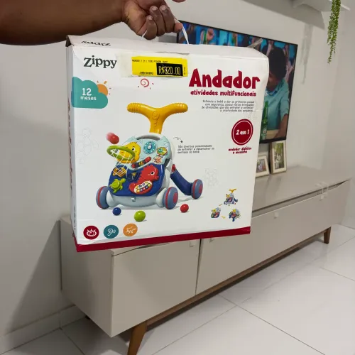 Andador Atividades Multifuncional ZIPPY 2 em 1 