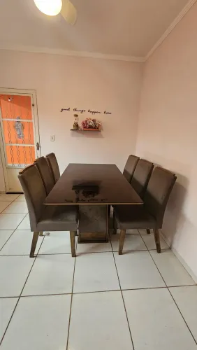 Mesa Retangular 6 lugares