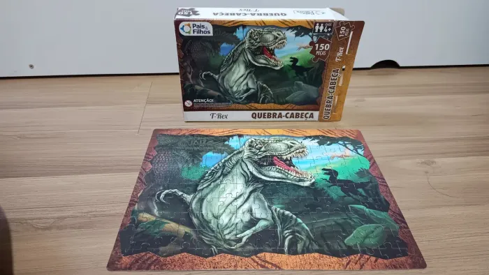 Quebra-cabeça 150 peças T-rex